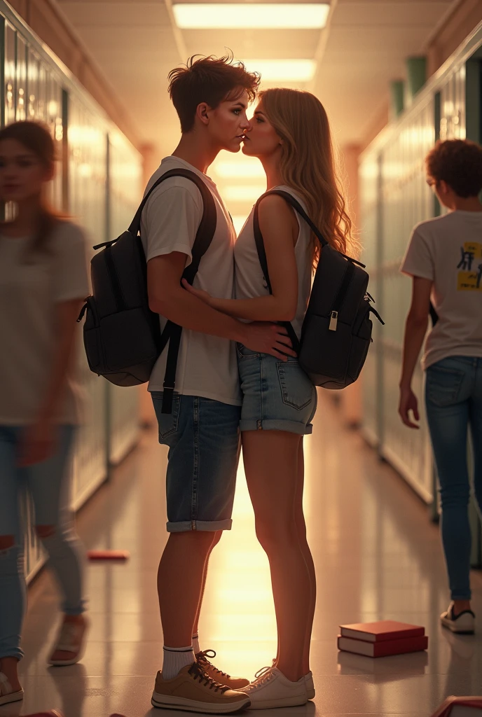 Fait moi troy et Gabriella des hig school musicale s'embrasse devant chad et sharpay qui slnt choquée