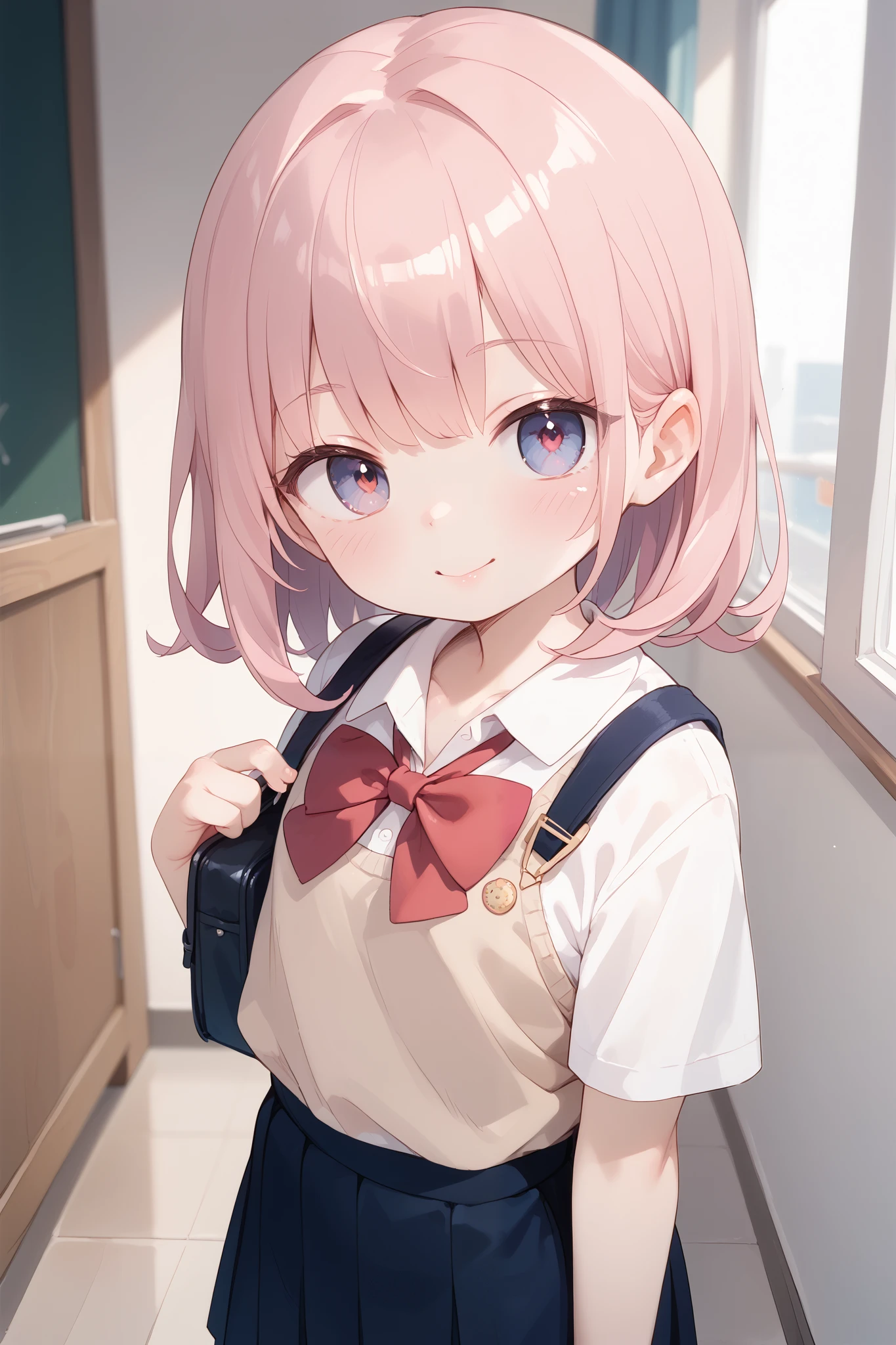   has a lonely face