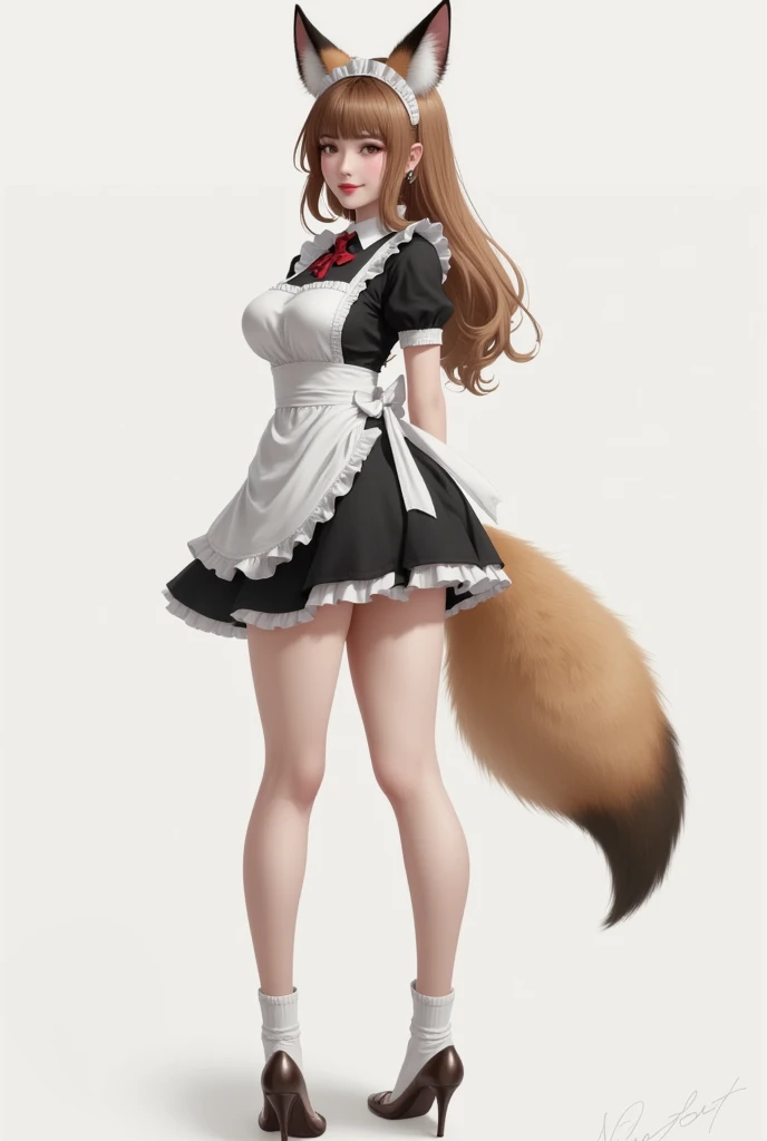 Brown hair,bunnygirl,black pantyhoses