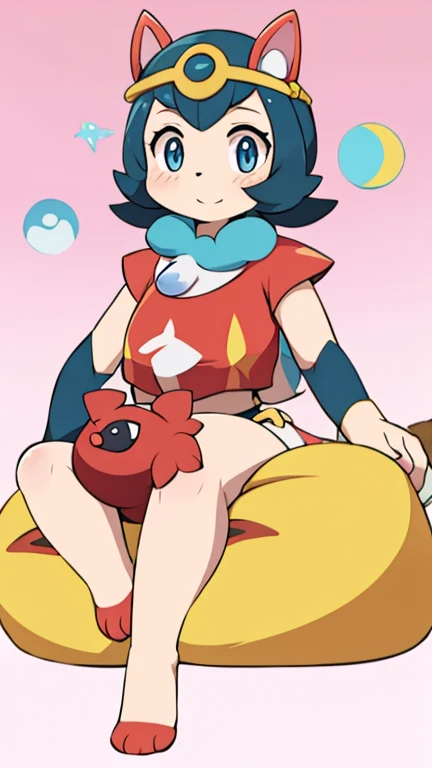 Female furry teenager snail 🐌 alola pokemon sun and moon style