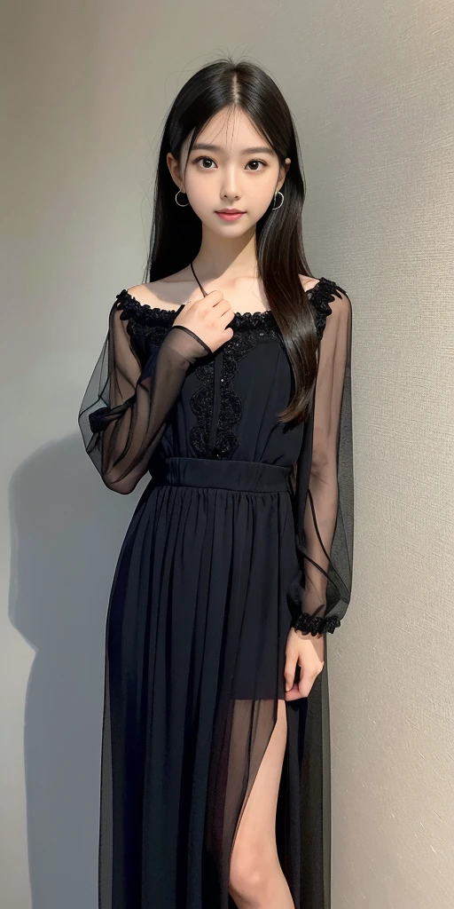 LTRA Details、Fascinating beauty、Dainty woman、Cool Girl、Wavy Hair、Black chiffon dress、Wide sleeves、flered skirt、Black pantyhose、Evil Female Executive、Evil Fall、brainwash、lacy fabric、Glossy legs、black lipstick、wickedな表情、Suspicious look、Hollow eyes、wicked、Reaching out、Arms up、In the Church、Palm forward、drink purple drink、Pendants、Two Women、brainwashing device、Pendants