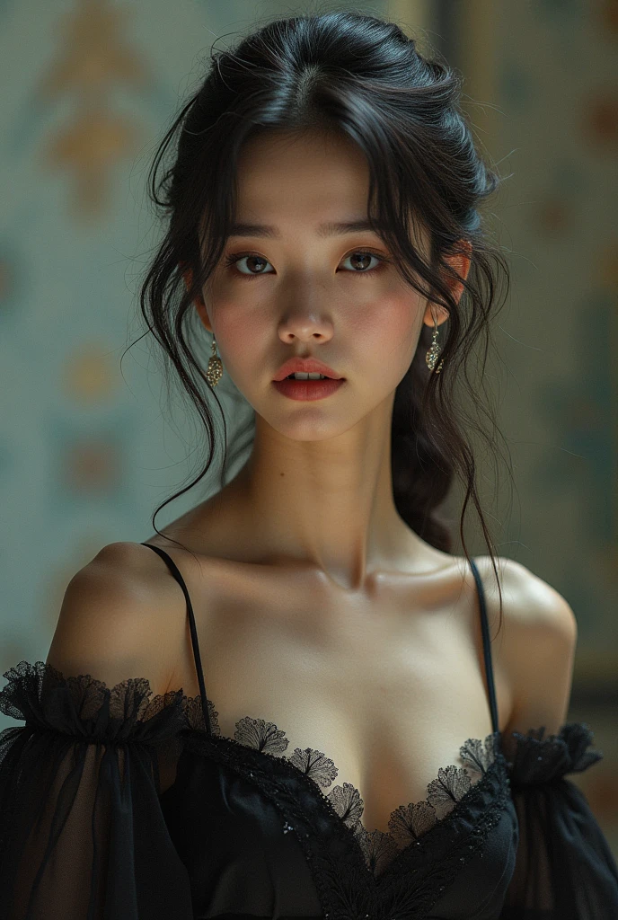 Masterpiece-level quality in surrealist style,High detail,Cinematic lighting,Perspective dynamics,Ultra HD 4K resolution,Very detailed textured skin。