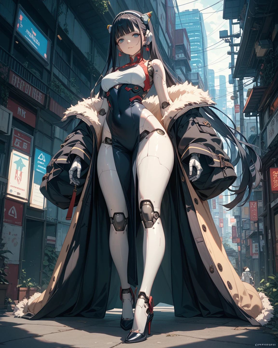 (Masterpiece, Best Quality, Official Art, Extremely Detailed CG Unity 8k Wallpaper: 1.8), (City, Vehicle, 1girl, Bishojo: 1.6) 1girl, Full Body Drawing, Nudity, Kinky Lines, Kinky Lines, Kinky Lines, Tattoos, Words on the Body