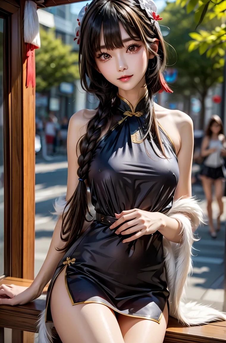 (A cute and cool alchemy idol girl)、whole body、Good style、、、、、、、、、、Thin legs、Tight waist、Small and slender figure、Slender body line、(Gold and black steampunk uniform)、A pure idol face、City of Gold（Shine）、(Detailed eyes and face、Professional photography techniques)、(Highest quality:1.4、Highest quality、Masterpiece、Ultra high definition)、Beautiful Eyes、(The right move)