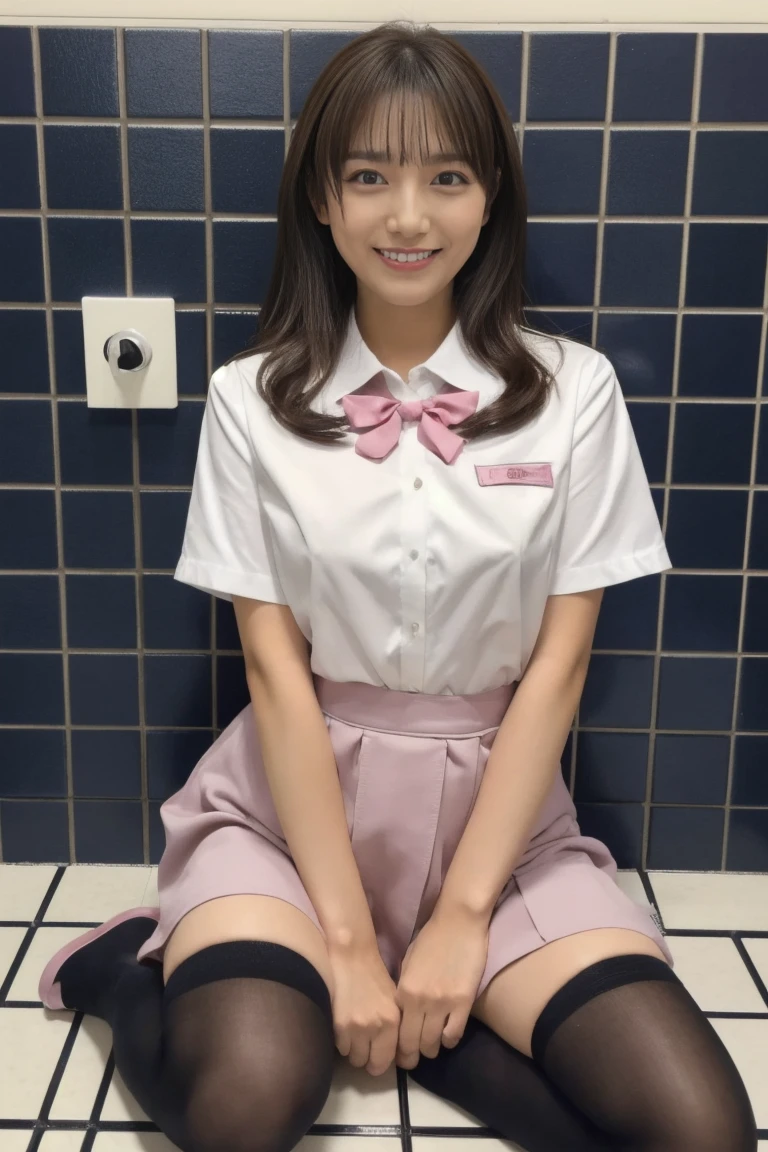 Raw photo、Ultra-realistic、Ultra detailed face、Detail lips、Detailed eyes、High school girl smiling showing her teeth、Long Hair:1.1、chest、Visible curves、Laughing with your mouth open 、Tokyo city角、 Whole body、( Slender body)、(Long Hair)、Big Breasts、Idol、(pastel colour)、18-year-old、Small face、Braid、 Tokyo city、Long beautiful legs 1.2、Curved waist、flower、uniform、blouse
