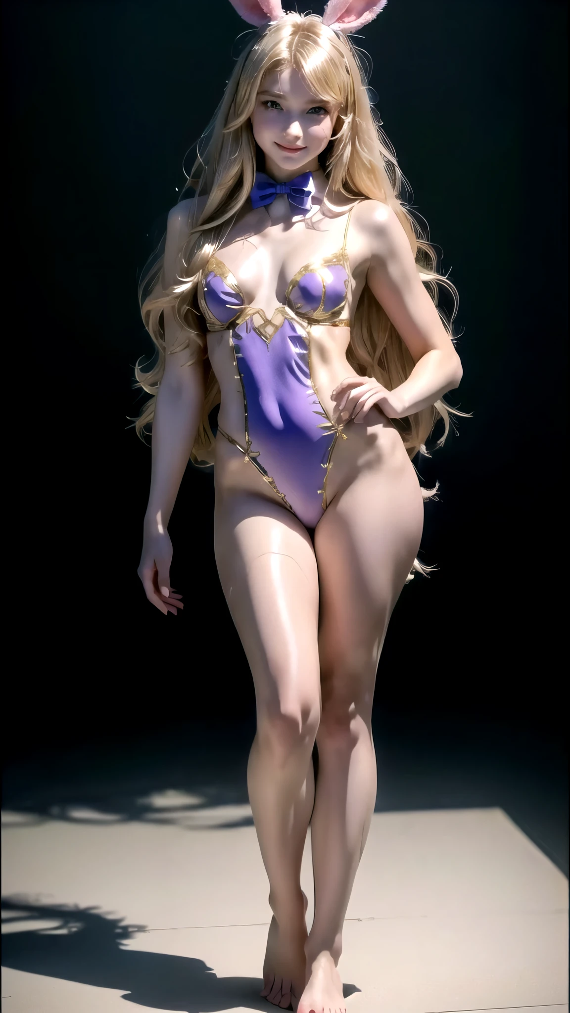   masterpiece  ,  pervasiveness,   extremely detailed CG wallpaper in 8k,(( upper body )) ,(( upper body  head close-up shot of a beautiful little baby)), ,   blonde hair,The air roars ，, (Mckenna Grace), ((flat chest,,thighs,  Autoluminescent skin  )), (pink-purple  ) golden ( Micro Sparkling Bikini  ,  long rabbit ears , ,   bow tie  , No panties, visible genitals), (( Spread your legs )),, (Blush), , (  seductive smile  ), (neve),     pretty face, Arte-Chave, awarded,   intricate details HDR realism  , by (   ruan jia and artgerm e range murata   ),   photorealism, hyperrealism,  ultra realistic gray t-shirt and shorts , dramatic light, , stunning view,   depth of field , 
([ long hair ]:1.8), ( full body costume:1.8), ( upper body  up:0.3), (hyper  realistic :1.4), ( realistic :1.3), ( best quality real textured skin ),  detailed eyes ,  detailed face , Persephone, Persephone, (sfw:1.5) Hyper realistic , LESS saggy breasts, ( small breasts:1.5), (huge legs:1.5), (LESS THIGHS:1.5),   perfect legs  ,   perfect legs  , legs added , legs added  e perfeitas,   shapely legs , thighs torneadas, legs added , thighs lisas. (  erotic pose  :1.5), (  thick eyebrows :1.2), (big purple eyes:1.2), ( ultra detailed eyes :1.4), (  high-resolution eyes  :1.1), (  ultra detailed skin texture  :1.4), ( Beautiful toned body :1.1),  camel toe 