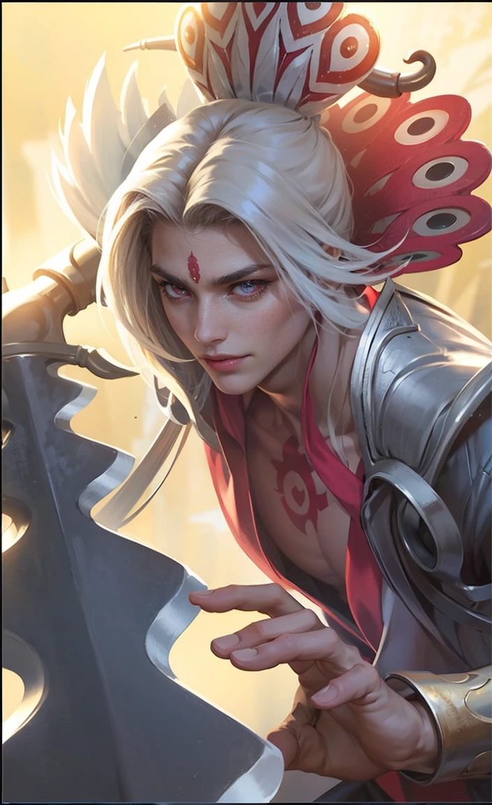 masterpiece, best quality, an extremely delicate and cool boy,an extremely delicate and, world masterpiece theater, ultra-detailed, highly detailed, best quality, blonde hair, highres, extremely detailed,1 man, best quality, illustration, looking at viewer, impasto, canvas, oil painting, realistic, realist ,real