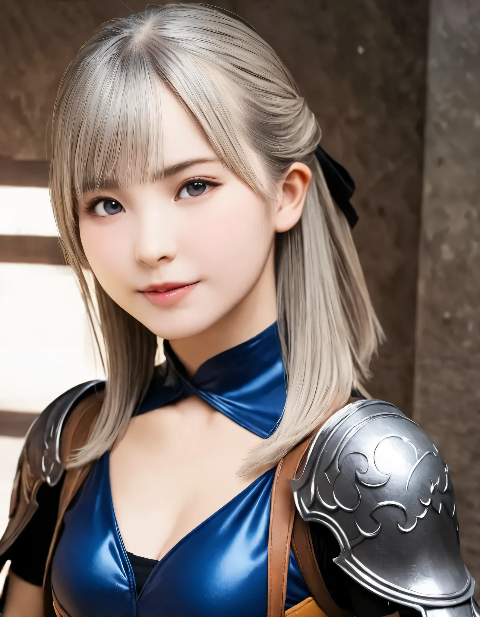 (best quality, 8k, high resolution:1.2), 1girl, FINAL FANTASY XII, Ashe, upper body