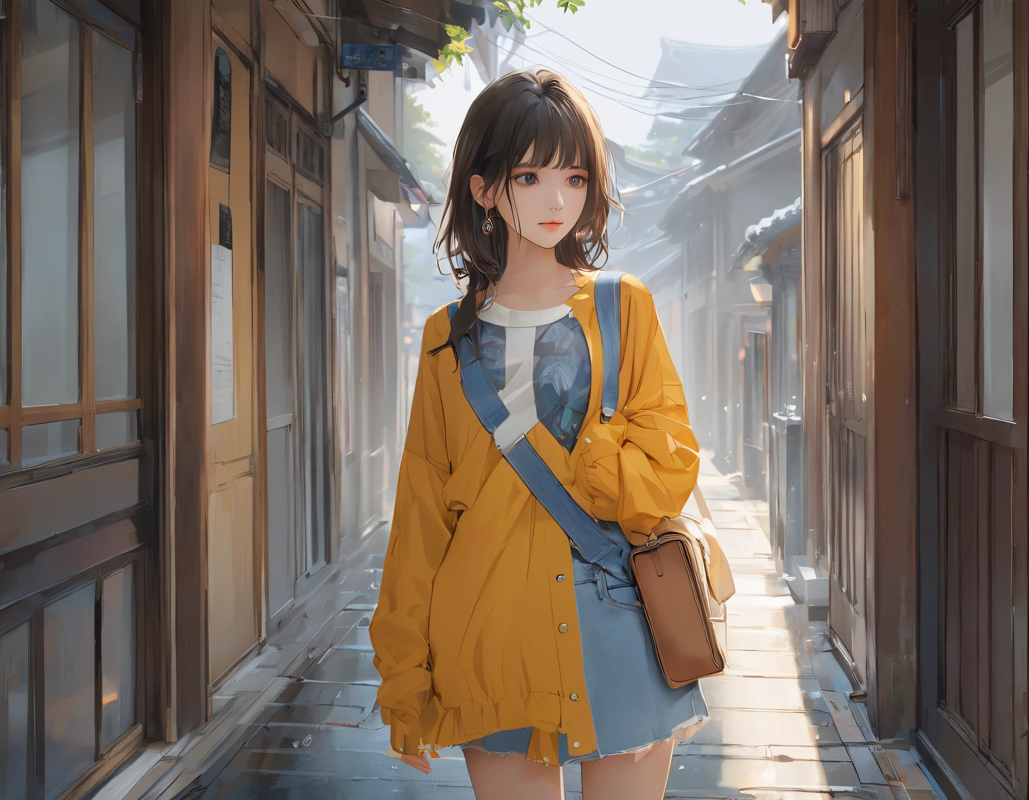 (Masterpiece, best quality :1.2), One Girl, Alone