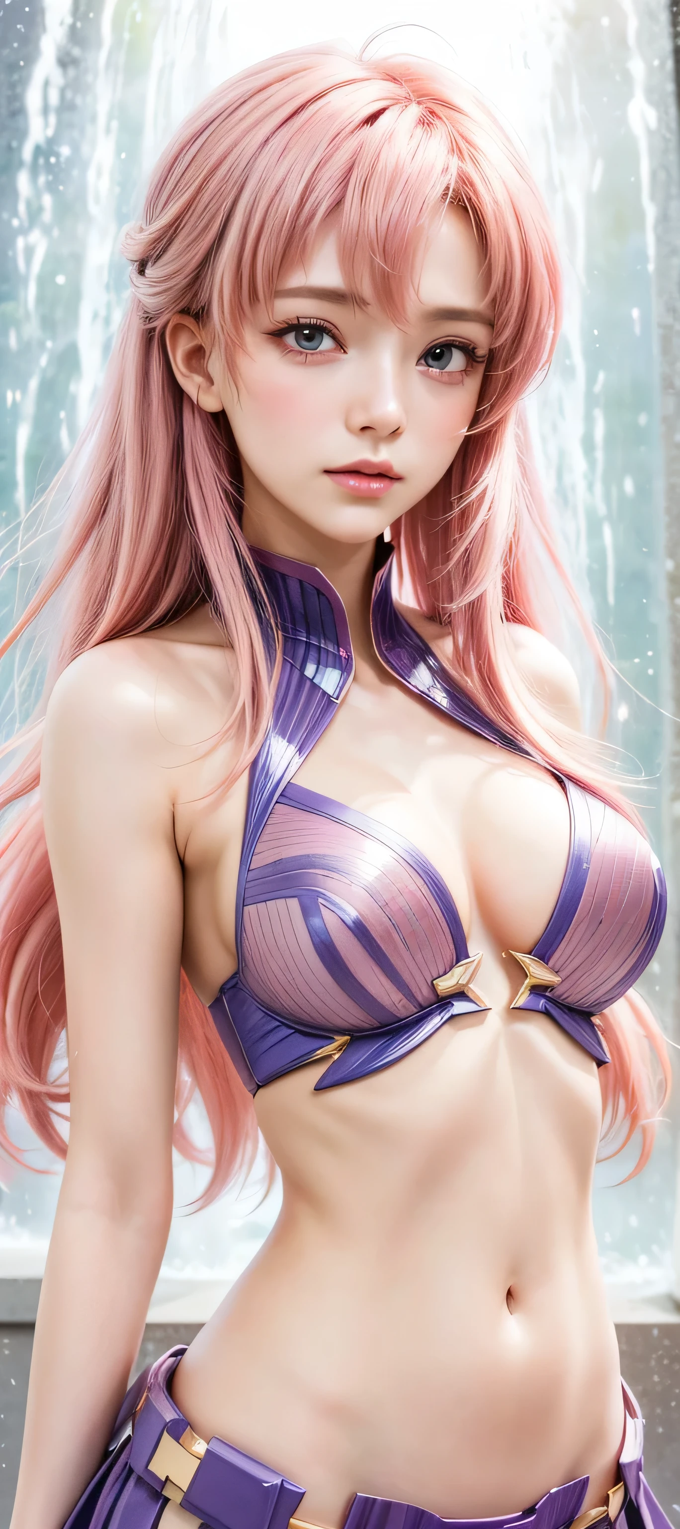 ElFgirl (rose quartz SU-Elsa Frozen Disney Tinker waiFu mezclando modelos .) (ultra FUSION oF white and pink hair) Highly detailed CG unity 8K wallpaper, tiro de estilo, Complejo, alto detalle, dramatic, Highest quality film still image, Muy detallado, obra maestra, mejor calidad, character design, Elsa, Elsa From Frozen,Pink Diamond Fusion (( estilo oscuro)), estilo de renderizado realista y ultra detallado, luz natural, sharp character design, (hard Focus, 8K), (((textura natural de la piel))), 8K textures, soFt cinematic lighting, sala de luz de adobe, cuarto oscuro, hdr, sofisticado, Elegant, rico detalle, Sharp focus appearance) )), tonos calmantes, frenzy of details, Detalle intrincado, Super detail, bajo contraste, SoFt Film Lighting, colores apagados, Exposure Mix, hdr, Desteñir, 35mm, F/1.4, YO ASI, F16, 25 sec.