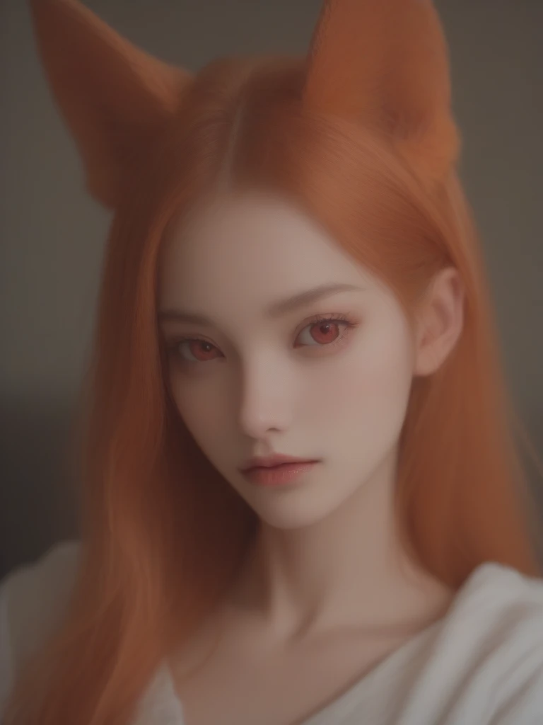 (Orange Hair /Red Eye) (Fox ear/ Fox tail) and 24year old foxgirl (Crew)