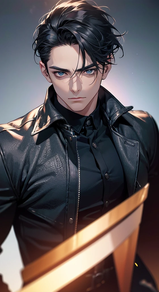 4k, High resolution, La mejor calidad, Obra maestra, colores perfectos, perfectamente sombreado, Perfect lighting, Publicado el E621, (por chunie), Anthro, ((retrato)), ((Hombre guapo)), Figura masculina perfecta, Cabello corto y detallado,Use pantalones cortos para hombre,Abs,musculatura,chest muscle,Abs,Parte superior del cuerpo desnuda,Cara detallada, Cara perfecta, (Los stands up), Antecedentes detallados, ((Bonifasko lighting)), (ojos detallados), pupilas perfectas,piel bronceada