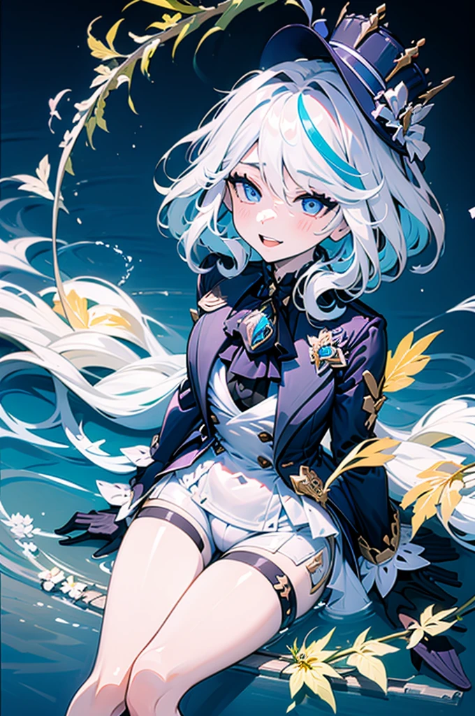 (fluffy anthro hairy:1.3),  1 girl, alone, hair, fox, fox ears, hairy, nahida (Genshin Impact),cross-shaped pupils, green eyes,(ponytail, pointed ears:0.6),best quality,masterpiece,very delicate and beautiful , (There is a cute girl in the center:1.2), (alone:1.3), nahida (Genshin Impact), cross-shaped pupils, (ponytail, pointed ears,:0.6) ,cowboy shooting,Put your hands behind your back,two hands,fluffy fox tail,