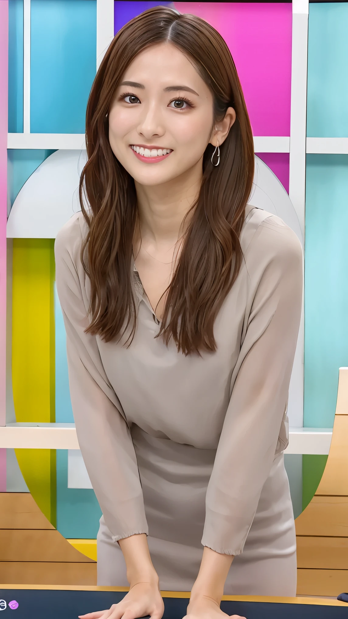 ( tv studio)、 sex sex、 embarrassing、 serious、 lean forward、 nipples visible、 blouse、 short hair (Shadow) Expose the 、 They Hesitate ,、 wet hair, Wakino ,, ( high saturation :1.0), ( tall Highly detailed 肌), ( Nothing on :1.0), ( Ultra high resolution:1.0) ,( realistic:1.0), ( tall Highly detailed :1.0), (8k, RAW photo:1.1)、 Rise of the Center、 feet 、 Yoshizuki Iori、( NAKED)、( front view)、 tea hair、( Female Masturbating )、 touch the clitoris 、pubic hair、 skirt 、
