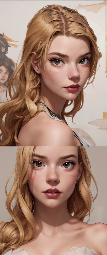 3d, pixar style, 1girl, blonde, cum on face, beforeafter <lora:BeforeAfter:0.7>