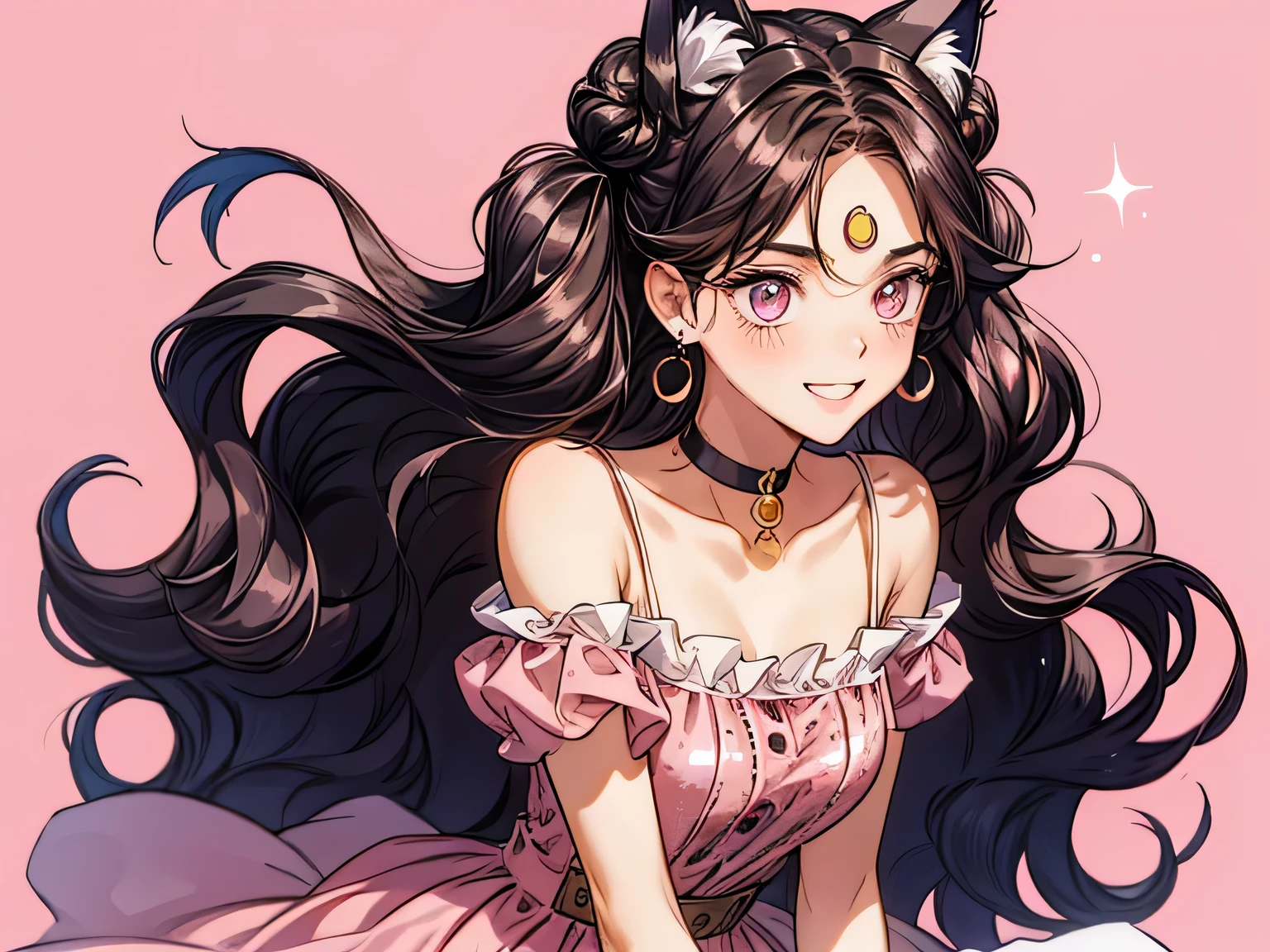 (risograph) simple background, tetas grandes, piernas
abiertas, escote, aausagi,brown hair, double bun,
twintails, parted bangs, circlet, jewelry, earrings,
choker, Cum en el cuerpo, upper body, ((sequin clothes)).
minimalistic background, cat ears, cat girl, cat ears, neko
girl, happy,smile, cat ears Hair Ornament, fox ears, full
body, red dress ,pink dress, pink clothes, 
