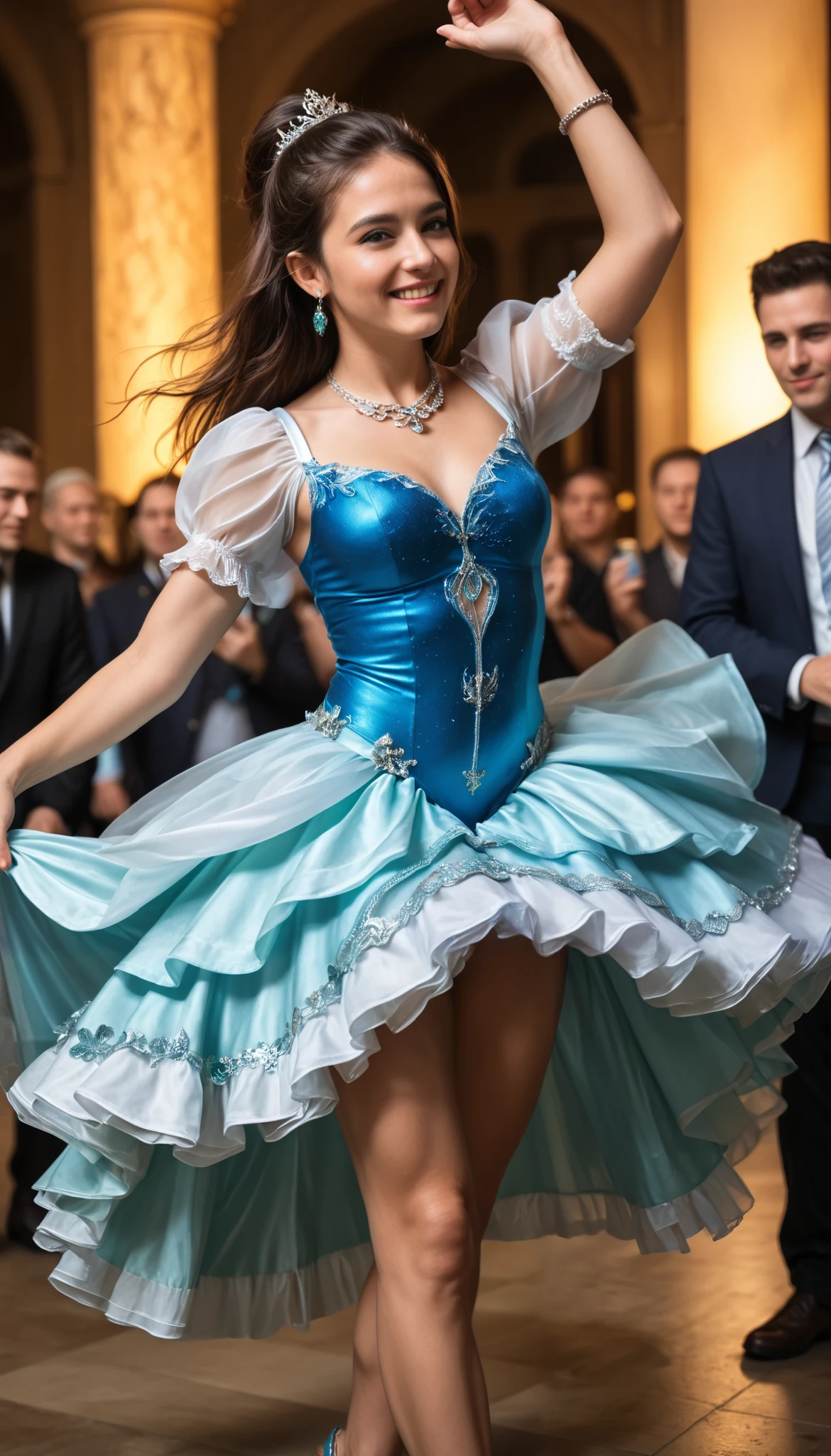 1 beautiful girl dancing with 1 effeminate male idol, dynamic otaku dance moves, charming details, fantastical and intricate entanglement, My Little Pony, (best quality,4k,8k,highres,masterpiece:1.2),ultra-detailed,(realistic,photorealistic,photo-realistic:1.37),fantasy,vibrant colors,dramatic lighting