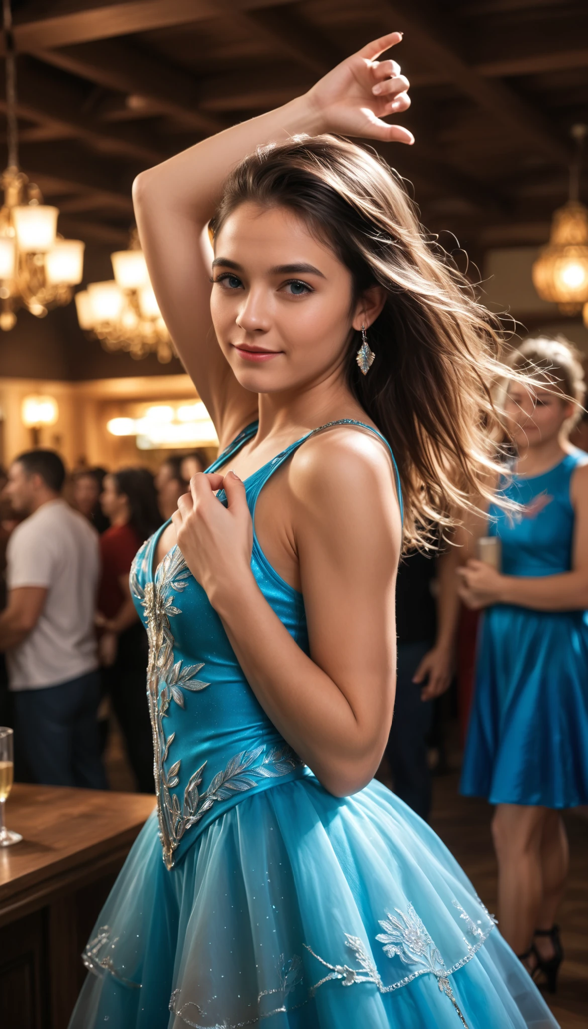1 beautiful girl dancing with 1 effeminate male idol, dynamic otaku dance moves, charming details, fantastical and intricate entanglement, My Little Pony, (best quality,4k,8k,highres,masterpiece:1.2),ultra-detailed,(realistic,photorealistic,photo-realistic:1.37),fantasy,vibrant colors,dramatic lighting