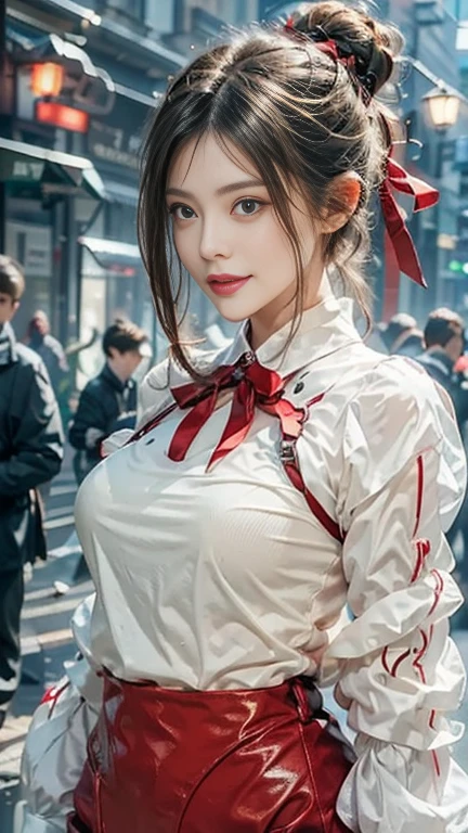 Masterpiece, extra detailed, pretty girl, busty slim firm body