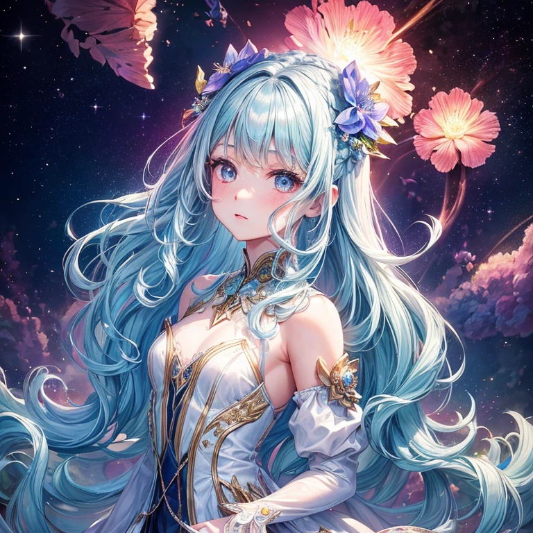 ((highest quality)), ((masterpiece)), (get used to it), perfect face , beautiful girl , Mermaid Girl , in the beautiful sea , in the beautiful sea ,