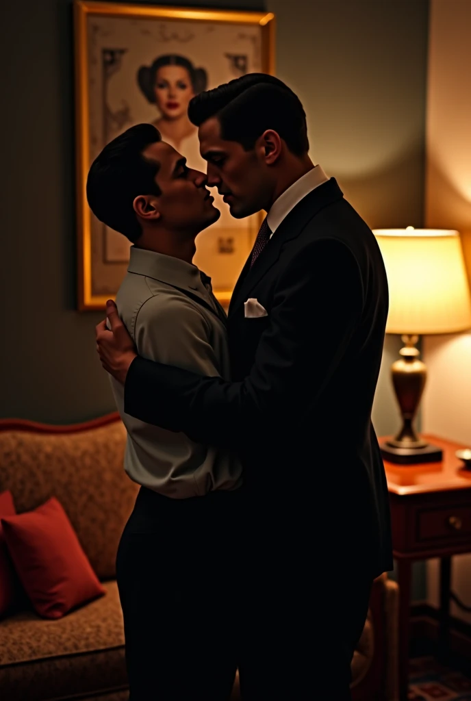 A man sucking a big dick of another man hairy