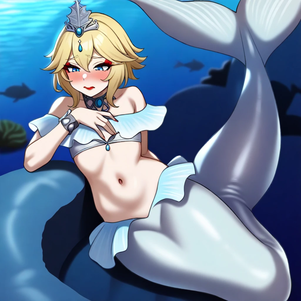 hitenkei style, claude monet, oil painting, mermaid, ((topless)), nsfw, masterpiece, underwater, coral reefs, schooling fish, 1 girl, erect nipples, intricately detailed, navel, bare shoulders, blonde hair, pearl necklace, fin hair ornaments, under sea, extremely detailed, bare breasts, puffy nipples, blue eyes, bare stomach, soaked, medium breasts, arm strap, swimming, , soft eyes, smiling, armpit, happy, half open eyes, lusty eyes, blushing, long hair, side bangs, sleepy eyes, large nipples, lifeless eyes, ((tongue out)), open mouth, ((long tongue)), ahegao, giant octopus, tentacles, tentacles wrapped around the body, tentacle on mouth, saliva, tentacle rape, slim waist, fucked silly, orgasmic face, ecstasy