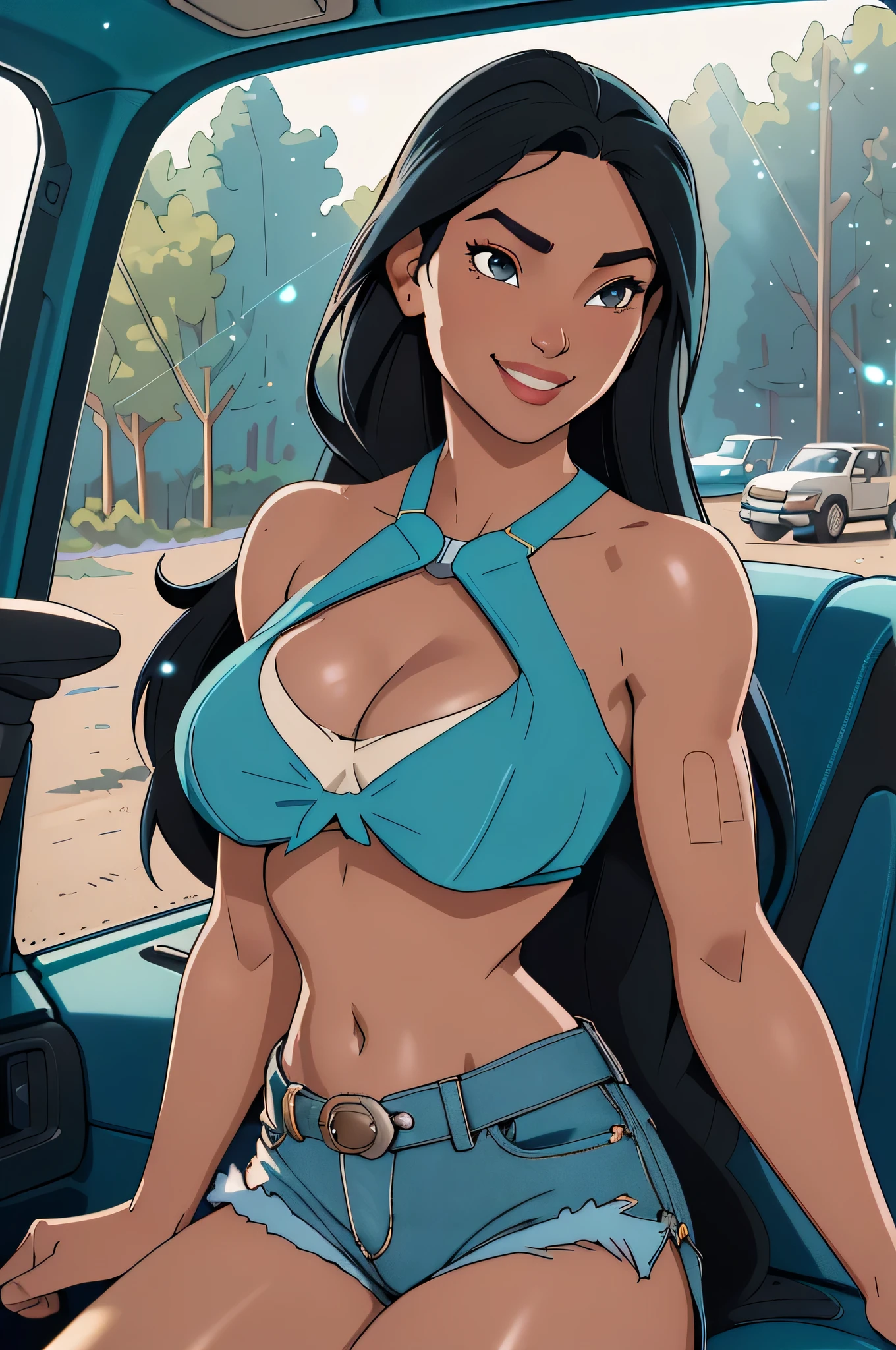 master part, melhor qualidade,Anissiaanisi,(Pixar 1.23 estilo), 2d, Artgerm 4K, Artgerm extremamente detalhado, in digital illustration style