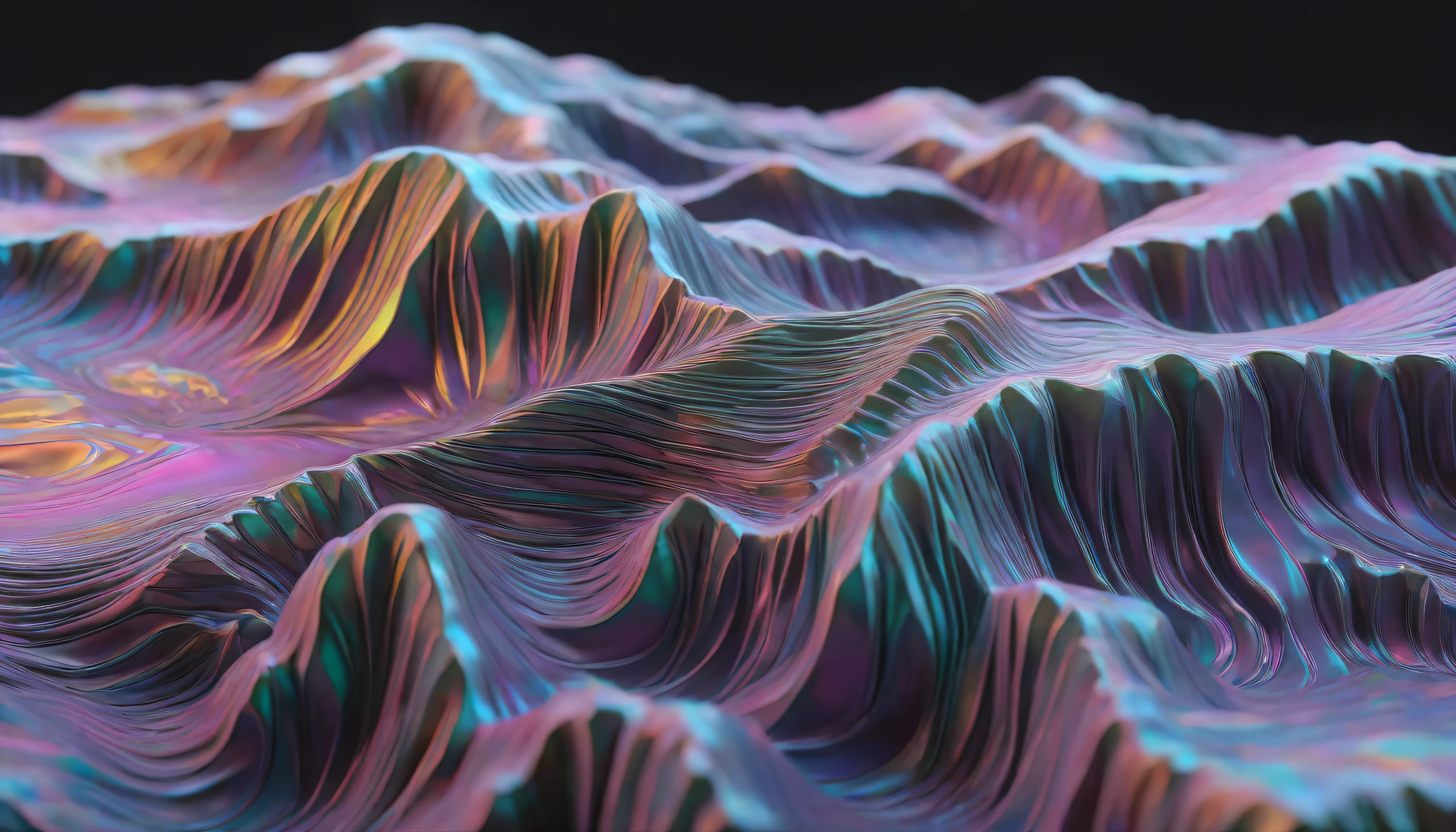 hologram. , charming dark, metallic, old topographic map waves , Soft 3D ,  Ultra HD,  Actual ,  The bright colors ,  highly detailed ,  Ultra HD drawing, pen and ink, Perfect composition,  beautiful, detailed, complex scenes, Octane rendering, is getting a lot of attention on artstation,  8k art photography , photo Actual  concept art, , soft, natural, and full cinematic perfect light , 