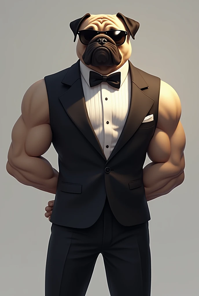 (BDBUNNY, BLACK LEOTARD, RED LEOTARD, BOW TIE, WRIST CUFFS), bulge, (STANDING, COWBOY SHOT, muscular male, beard, white skin, pale skin, DARKNESS), (solo male, bara, mature, short hair, stubble), handsome, solo male, male focus, cinematic lighting, realistic,