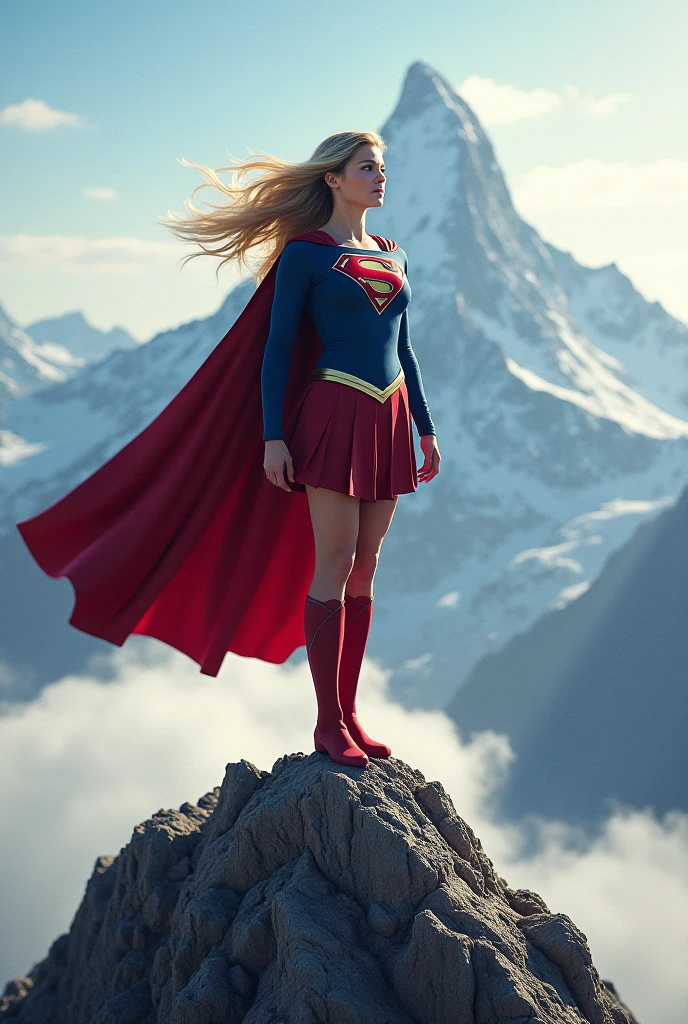 111cine8matic55, a full body supergirl flying , shot with sony alpha a9 II and sony fe 200-600mm/5.6-6.3 g oss lens, natural light, hyper realistic photograph, ultra detailed, <lora:add_detail:1>, <lora:CineStyle5:0.5>