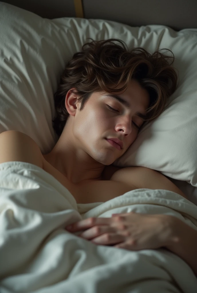 A SEXI BOY LYING DOWN