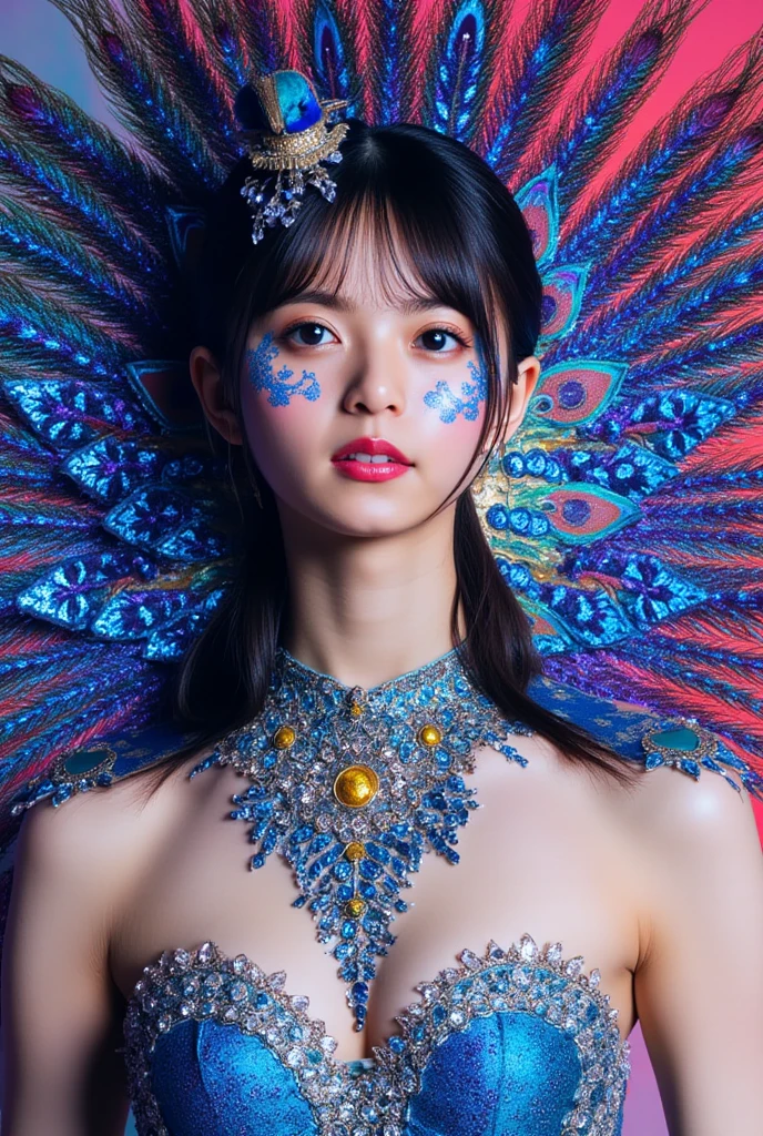 (rainbow theme, lolitafashion:1.3), masterpiece, best quality, professional detailed (medium shot) photo of (beautiful Asian woman) wearing (intricate rainbow lolitadress, multilayered dress:1.2), (shiny glossy translucent clothing, gleaming oily fabric :1.1), (perfect face, beautiful face, symmetric face), rainbow (lipstick, eyeshadow, mascara, heavy makeup:1.1), (frills, lace, bows:1.2), (rainbow stockings:1.1), (rainbow hair),
ultra wide angle shot, cinematic style, 8k, RAW photo, photo-realistic, masterpiece, best quality, absurdres, incredibly absurdres, huge filesize, extremely detailed, High quality texture, Cinematic Lighting, physically-based rendering, Ray tracing,