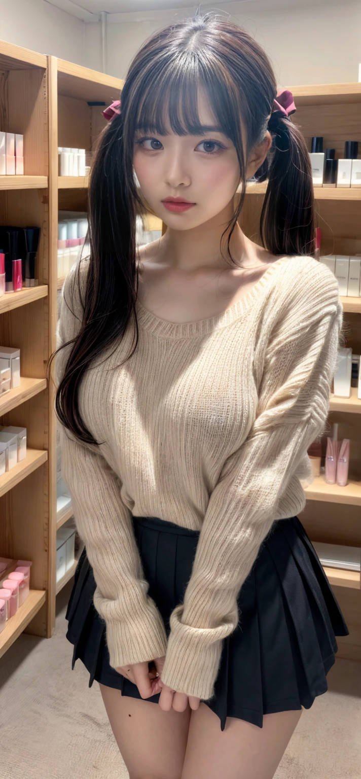 (Masseter muscle part:1.3)、(8K、Photoreal、RAW photo、highest quality: 1.4)、(1 girl)、beautiful features、(lifelike face)、(black haired、short hair)、 beautiful hairstyle、realistic eyes、beautiful details、(skin that looks real)、beautiful skin、absurd、Charm、ultra high resolution、surreal、high detail、golden ratio、 ((wide open abdomen))、((open abdomen))、((wide Open the navel))、((Open the navel))、((belly button sweater))、((ultra low rise、denim shorts))、 ((Navel exposure))、((small hips))、((long limbs))、((full body description))、((small hips))、(boots)、((ultra low rise))、((denim shorts))、((Are standing))、