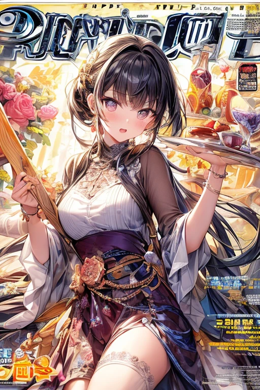 (masterpiece), (best quality), (ultra-detailed), yugiri, 1girl, <lora:Yugiri:0.9>, cowboy shot, holding smoking pipe