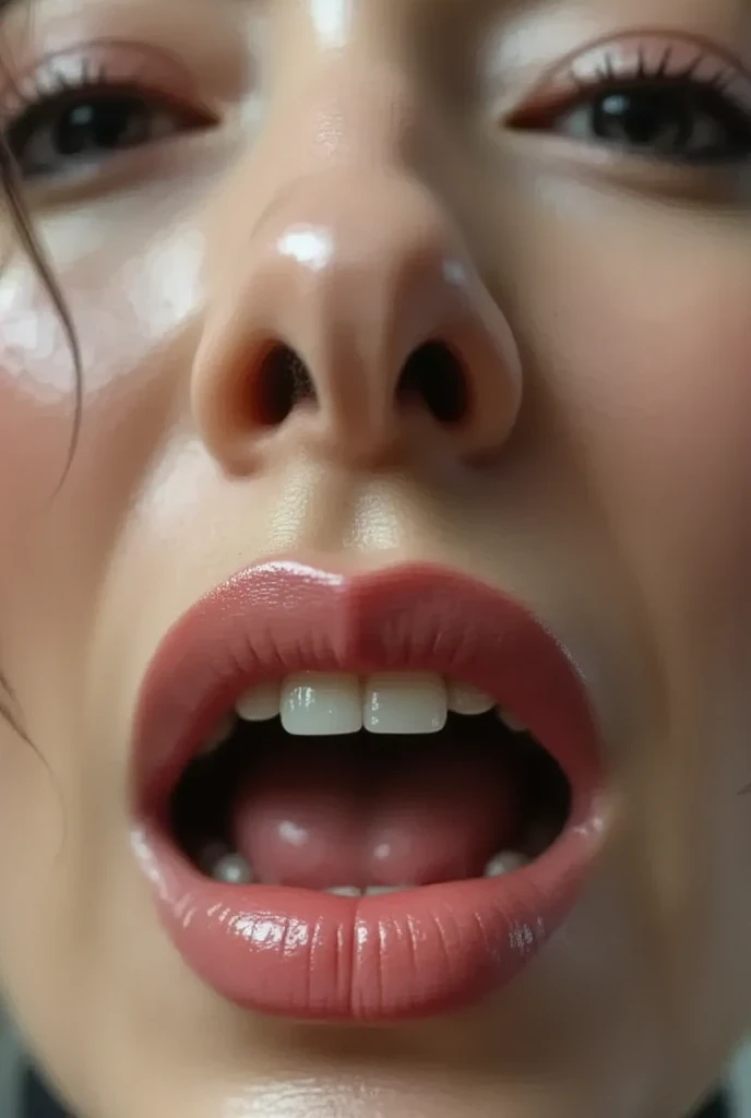 4k、realistic depiction、beautiful image quality、Japanese、beautiful girl、20-year-old、mouth、baby face、主にmouthを大きく描きます、mouthを画面の主要部分として描画します、look up、大きく開いたmouth、tongue、長いtongue、tongueをmouthから出す、mouthの中が見える、mouthを開けて喉を見せてください、Throat is visible、mouthの中が見える、ヌルヌルのtongue、Plenty of saliva、綺麗なtongue、汚れたtongue、臭いtongue、