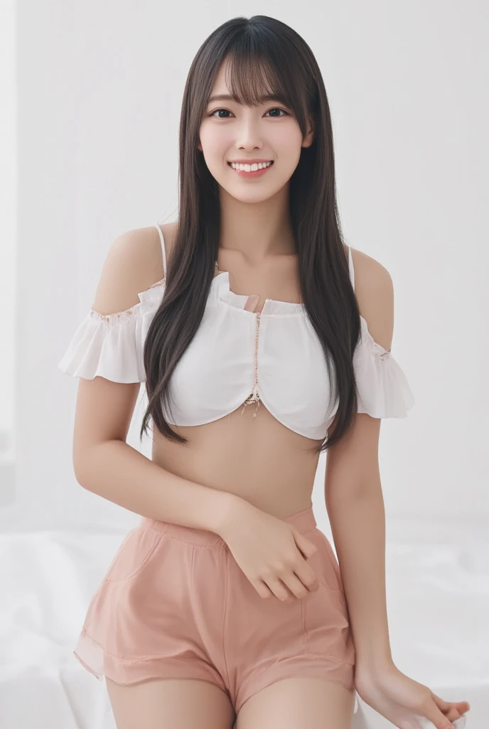 cute korean actress, park ji-min, beautiful south korean woman, bae suzy, hwang se - on, lee ji-eun, lee ji - eun, heonhwa choe, jaeyeon nam, female actress from korea, beautiful young korean woman, jinyoung shin, portrait of female korean idol, woman wearing a white sports bra, lean physique, white skin