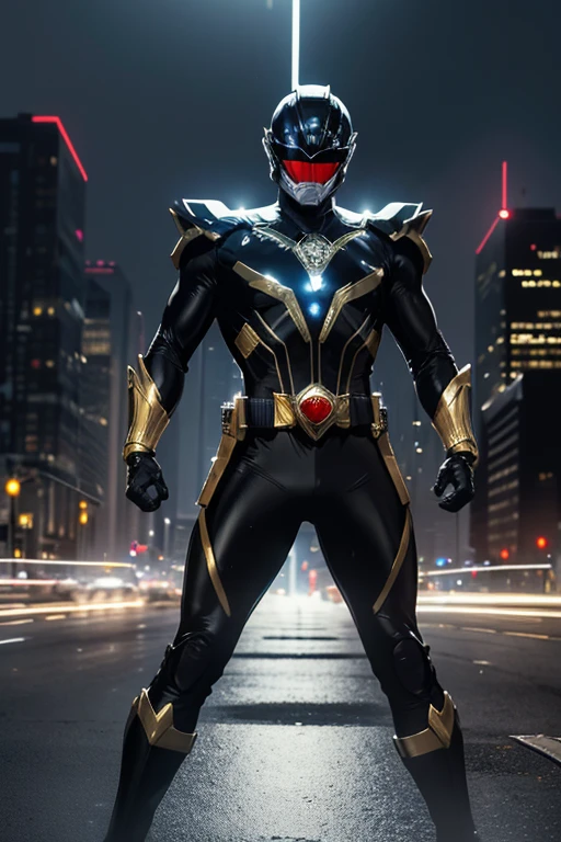 A Hero looks Kamen Rider Tokusatsu with Lion reference from Bali
