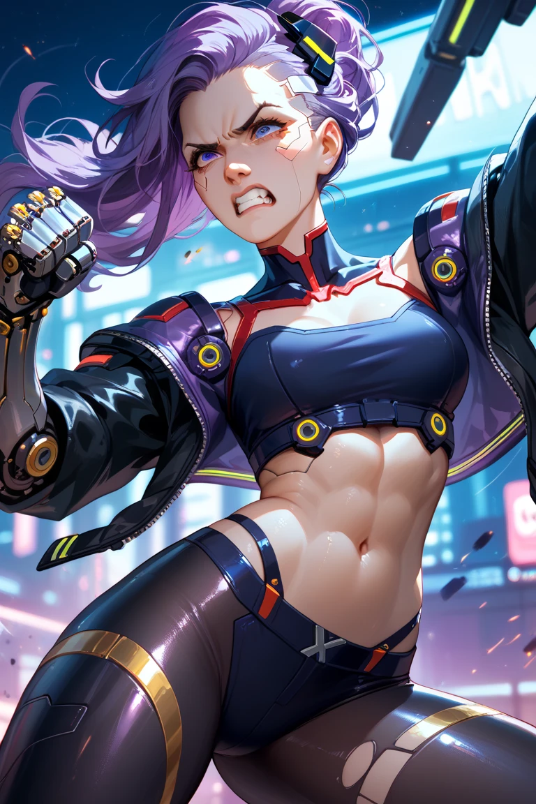 Akiyama Rinko. taimanin. (luster)(shiny)Ahegao. dark costume. body paint costume. purple and black costume. erected nipple. Heart Pasties nipple. mind control. corruption. black eye mask. Heart tattoo. pink glow eye. Covered in mucus. Masturbation pose. Spread legs. Female organ.
