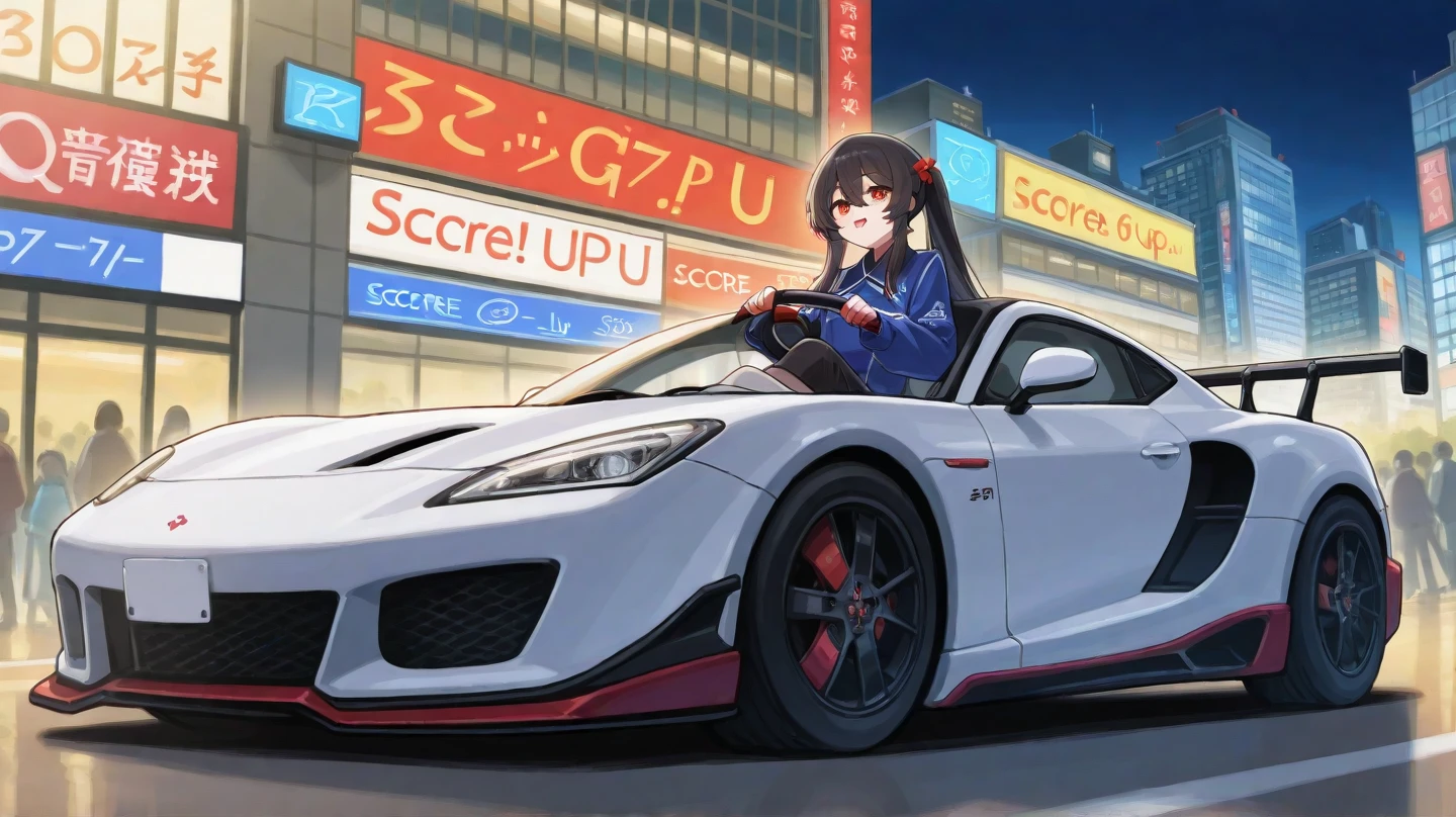 To imagine a Porsche as an anime girl, Elements of the car design would have to be integrated into the aesthetics of the figure. She could have a slim one, streamlined appearance with a color scheme, die eine klassische Porsche-Farbe widerspiegelt, wie Silber oder Rot. Your hair could mimic the curves and lines of a Porsche&#39;s body, perhaps fluid and dynamic, resembles the silhouette of the car. Your outfit could include accents, die die Merkmale des Autos widerspiegeln, wie Scheinwerfer oder das Porsche-Logo, and maybe she would wear accessories, die an Autoteile erinnern, like wheel-shaped earrings. Your general demeanor would likely be confident and quick, embodies the elegance and speed of a Porsche.