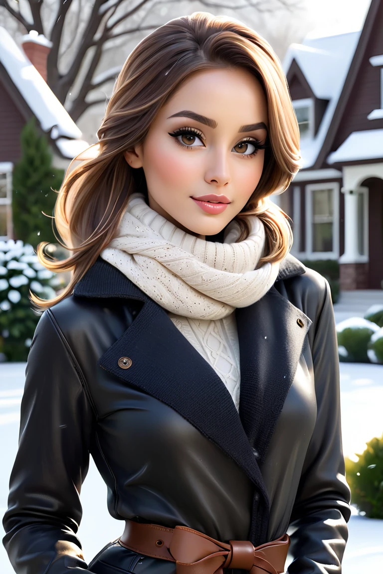 photo of S156_RubySophiaBlake, a stunning woman, in a forest, wearing a (sweater:1.2), (8k, RAW photo, best quality, depth of field, ultra high res:1.2), (absurdres, intricate, photorealistic, masterpiece, ultra-detailed:1.3)