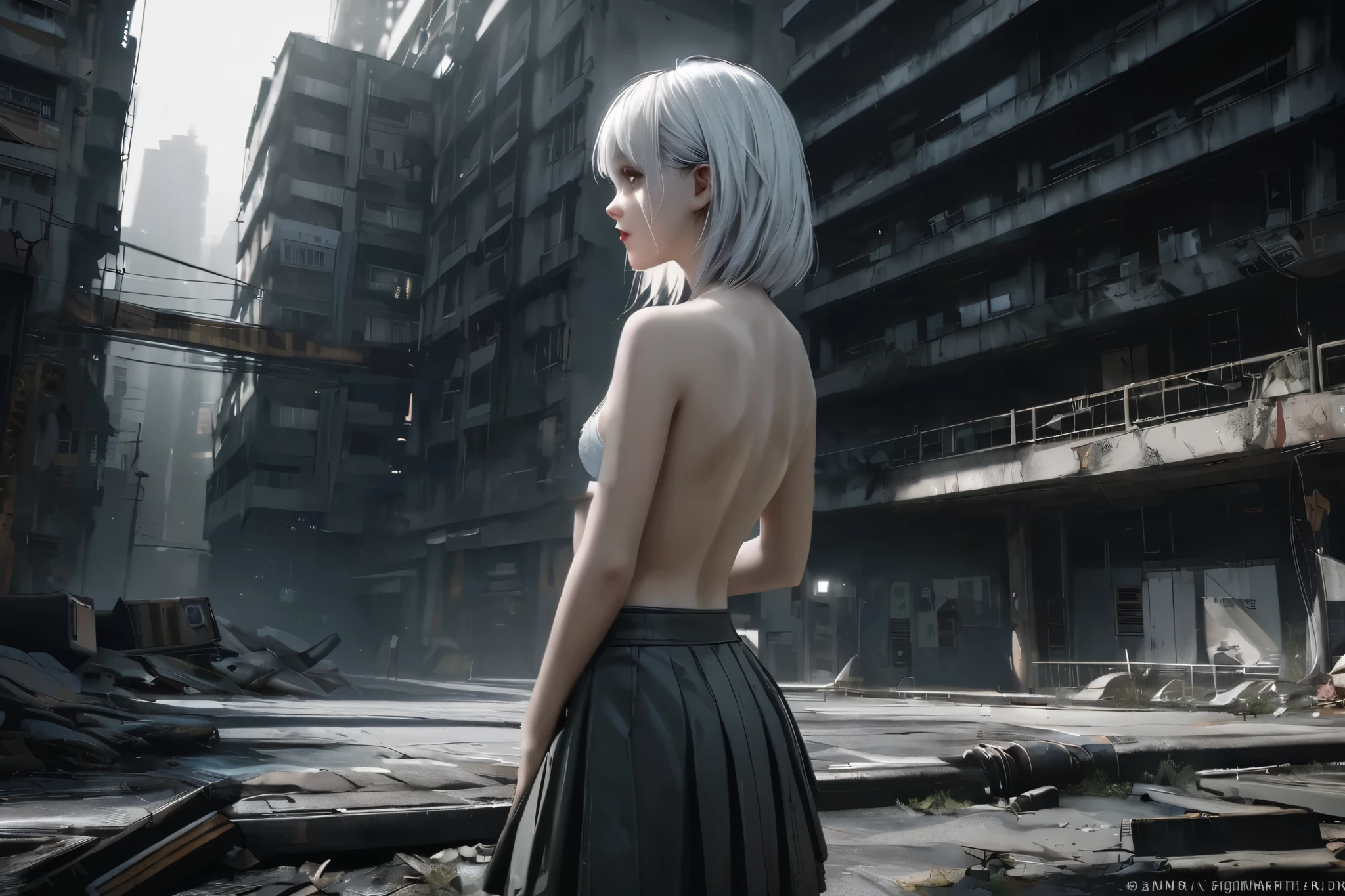 Wear a white bra