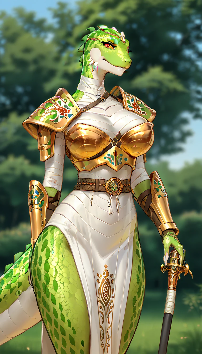 (masterpiece, best quality, high resolution, (huge breasts) 1 beautiful woman, hair made of leaves and flowers, fantasy Celtic clothing made of leaves and flowers, full body, smile, (white background, Stickers.Redmond), (( full body standing)),
