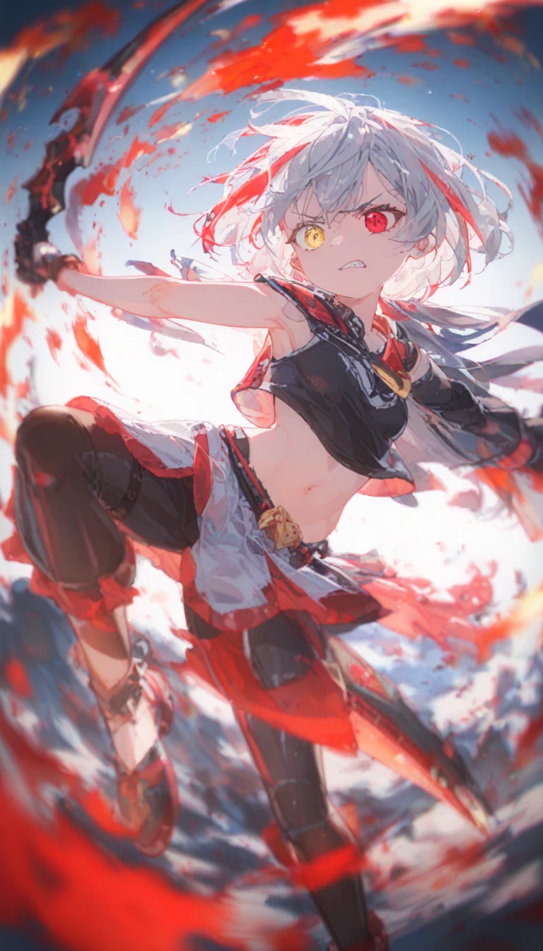 score_9, score_8_up, score_7_up, source_anime, best quality, masterpiece, official art, absurdres, highres, ultra-detailed,waifu2x,Collection: Slice of Life,break,1girl, very short hair, blunt bangs, bob cut, small breasts, serious eyes, beautiful detailed eyes, ninja, bike shorts, sweat, open mouth, heavy breathing, outdoors, wind, break,(clear line illustration:1.2),very high resolution, very aesthetic, super detailed skin, Best sexual lighting powered by famous artist, 8k,cute picture,beauty illustration,photoshop_(medium),,(Detailed Lighting),best anime 8k konachan wallpaper, pixiv contest winner,