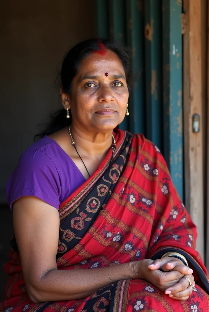 Indian old woman
