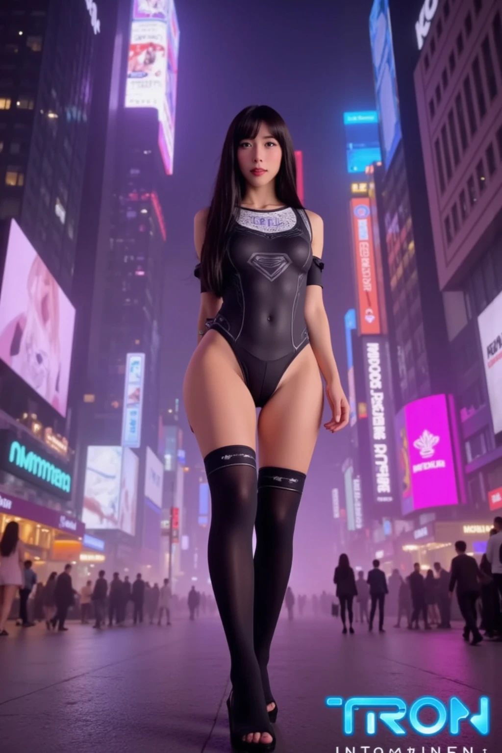 Woman in high-leg swimsuit bends over stage, stoops, slightly crouched, ( ( (wearing high-leg swimsuit))), detailed image, a pose,, sexy-a 100, ocean, lens flare, real image, quadrant, whole body, ((best quality)), ((masterpiece)), (high definition:1.3), 3D, beautiful (Cyberpunk:1.3), morning park, corporate logo, 🐎🍑 HDR( High Dynamic Range), Ray Tracing, NVIDIA RTX, Super Resolution, Unreal 5, Subsurface Scattering, PBR Texturing, Post-Processing, Anisotropic Filtering, Depth of Field, Maximum Clarity and Sharpness, Multilayer Textures, Albedo and Specular Maps, Surface Shading, Accurate simulation of light-material interaction, perfect proportions, octane rendering, two-tone lighting, low ISO, white balance, quadrant method, wide aperture, 8K RAW, efficient subpixel, subpixel convolution, luminescent particles, smiling smile, stooping, yellow lip grease, ear piercings are glass and large heart shaped, glowing ear piercings, lips are thick, Sweat is great, the floor is wet, tattoos, brown hair two-tone, tongue, tanned brown, lens flare, foggy, horizontal cut bangs, long hair up to the waist, gentle, slouched, background is blurred, lens aperture 8.0,
