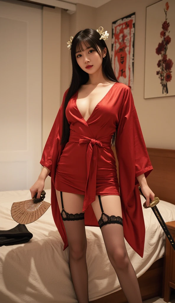 (WEARING SUSPENDER), ((Open mouth)), Naked singlet (((HIJAB MALAY GIRL))), masutepiece, High quality, UHD 32K, Realistic face, Realistic skin feeling , A Japanese Lady, , , Very cute and baby-like face, (((FLAT CHEST))), (MATRIX WORLD), ((look In front at the camera and SADNESS)), ((())), (((CUTE GIRL))), ((RED LIPS)), ((Wearing Lingerie Suspender)), ((CHUBBY)), (undress, Rainbow, work in an iron and gas welding workshop