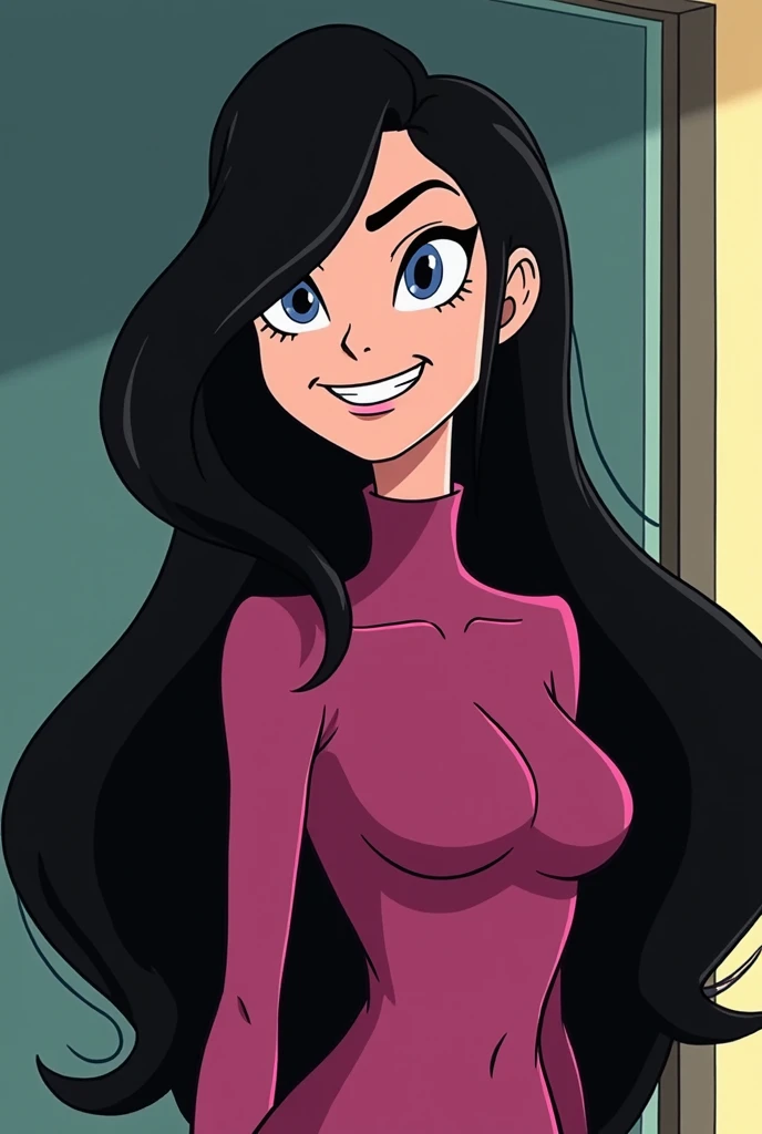 Imagine Maddie Fenton from Danny Phantom showing her tits to her son 