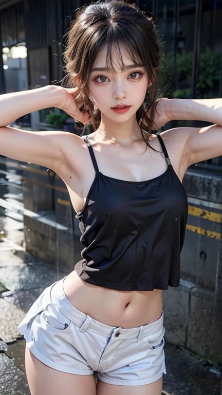  (((The desert in the background is reminiscent of Mad Max.))) , (((night))), (((Starry sky and moon))),A boldly composed photograph of a Japanese woman that looks like it was taken by a famous artistic photographer, (((Blockbuster art photography)), (8k, Highest quality). A stunning composition using a model with excellent proportions. Perfect beauty model with a confident and balanced appearance, ((Highest quality質)), ((masterpiece)), (Familiar:1.4), ((Highest quality質のリアルな写真)), ((Shot with Hasselblad)), ((Best photo quality)), Beautiful womanの画像,Super Resolution,Slim and perfectly proportioned, Beautiful woman, ((Highest quality質, 8k, masterpiece: 1.3)), Beautiful woman, 1 female, Slim figure: 1.1, Perfect beauty, 20-year-old, (Realistic: 1.4), Ahegao, Shining Sweat, thin, Art photo composition with space around the woman, See through, Full body photo, Anatomically correct hand, Anatomically correct legs, anatomically correct whole body, White camisole and shorts. Cowboy Shot, (((Holding your crotch with your hand))). Spread your legs, Drinking Calpis while showering, Nipples are protruding,, (((My camisole is wet with Calpis))), (((Being drunk))), (((Drooling))),  (((Lying on one&#39;s back))), (((The background is a vast desert landscape))), (((night))), (((Starry sky and moon))), (((The desert in the background is reminiscent of Mad Max.)))) ,