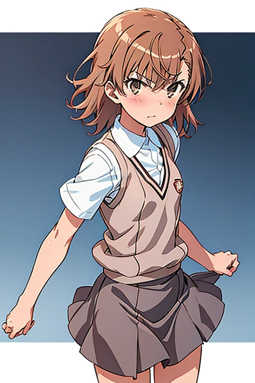 Ai Haibara, (chibi), full body, (masterpiece), highest quality