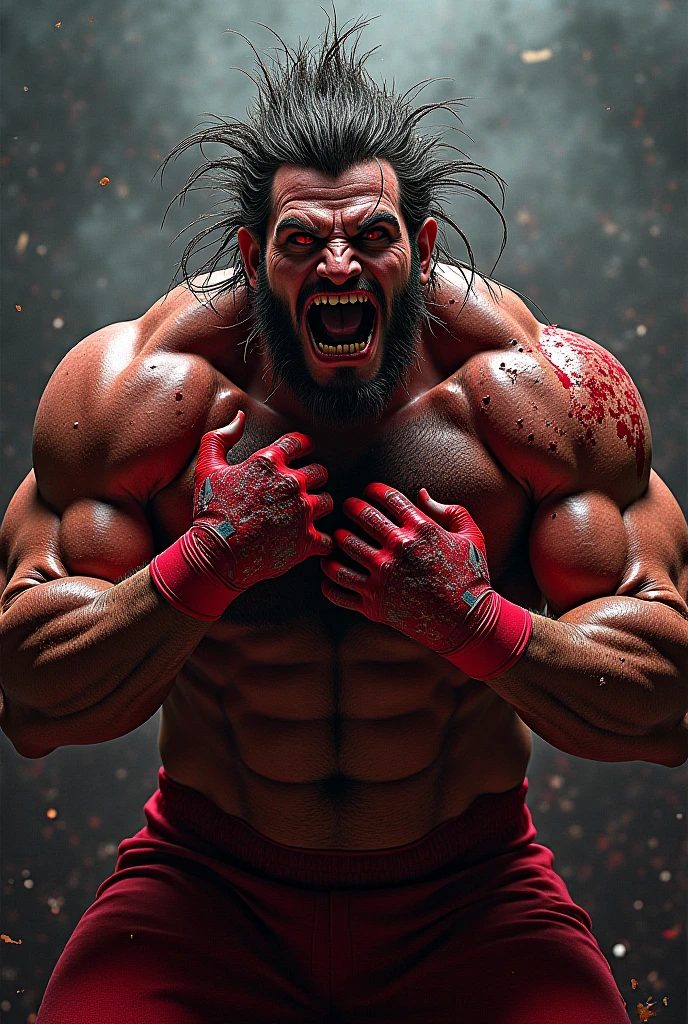 thumbnail "The Deadliest Muay Thai Moves That Were Banned!" naughty man, lion Muay Thai hate very very very hate. Hate in the .look now with a lot of hatred bleeding